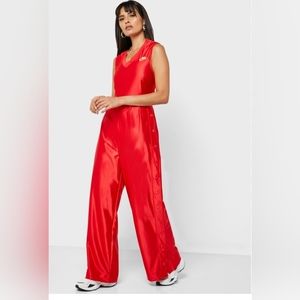 NIKE RED GLAM DUNK JUMPSUIT MEDIUM NWOT